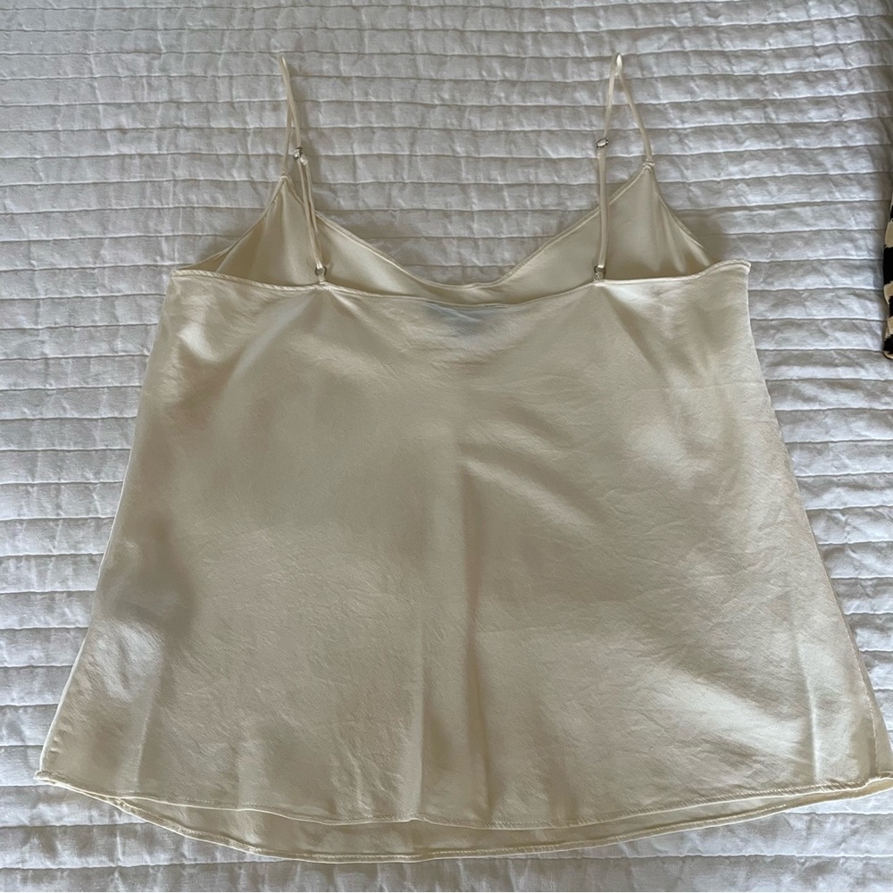 J Crew Ivory Silk Camisole S - Picture 4 of 5